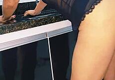 Couple Fucks Blonde Milf Wife On Sink With Oral And Creampie