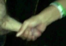 Blonde enjoys creampie at gloryhole encounter