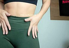 Leggings fancy: It’s lingerie lovely lingerie play