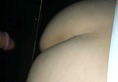 Blonde enjoys creampie at gloryhole encounter