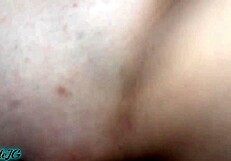 Amateur girl bends over and takes her daily cock in doggy style position for hard fucking