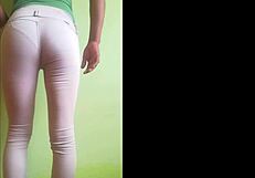 this latina trans babe is so tight and sexy on webcam, getting hardcore action