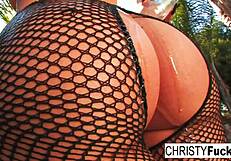 christy mack flaunts big tits and ass!