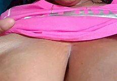 Green Eyed Ebony Beauty Flaunts Big Tits