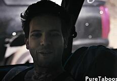 Tattooed goth babe gets assfucked doggystyle in fantasy glamour