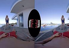 Want to see this blonde give a taboo blowjob and handjob in POV?