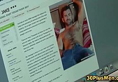 Cock blowing cumshot bear