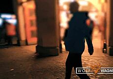 naughty tattoo model harleen van hynten banged in fancy hotel room by blind date