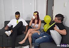 I Cheated on My Husband with His Friend at the Party! What a Ride!