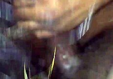 Ebony Amateur Sucks Cock with Intense Passion