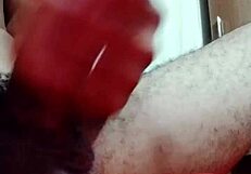 Intense creampie fills pussy