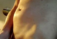 Exploring the kitchen leads to unexpected discoveries and self-pleasure.