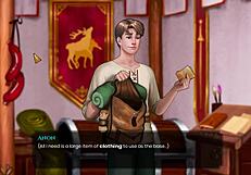 Brunette Hentai Babe Faces Ass Deeply