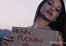 Toughlovex gets sucked and fucked by lana violet in a wild ride