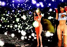 i watch half-naked girls dancing and singing in anime