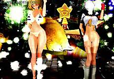 i watch half-naked girls dancing and singing in anime