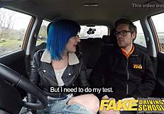 Instructor cums on pussy!