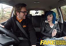 Instructor cums on pussy!