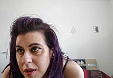 vesuvia gets her ass penetrated with a dildo