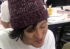 just a guy enjoying some meat