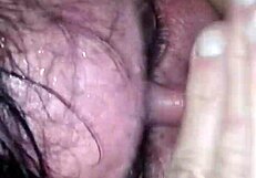 I'm eating my girl's pussy.