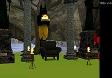 Virgin pussy gets old balls in s3d ep 11!