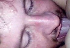 I'm eating my girl's pussy.