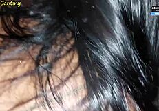 hunting for dick in the cabins with these amateurs