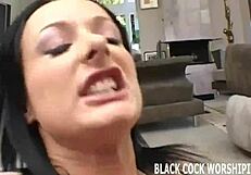 Riding Real Black Monster Cock Feels Incredible