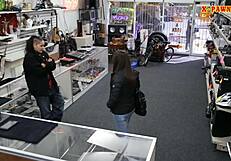 couple bitches attempt theft and get hardcore slammed in pov hidden cam