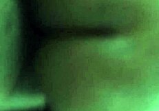 amateur with big curves makes homemade video in car