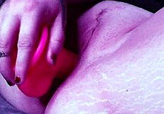 Feeling Intense Pleasure With Pink Dildo In Heels