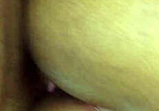 I bent over for my valentine's hardcore doggy fuck