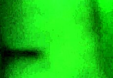 amateur with big curves makes homemade video in car