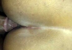 I bent over for my valentine's hardcore doggy fuck