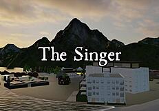 She kisses and blows the rough hardcore singer.