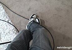 Amazing butt on this calendar girl with wild sex drive