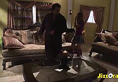 my step-daughter lindsey meadows tries to charm me