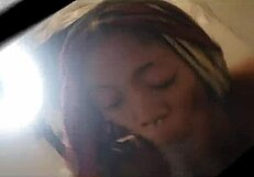 Thick Ebony BBW Takes Hard Backshots!