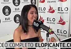 Yani Plays Rock Paper Scissors with Elo Podcast in Fun Game