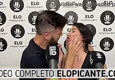 Yani Plays Rock Paper Scissors with Elo Podcast in Fun Game