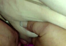 enjoying a homemade threesome with friends at home