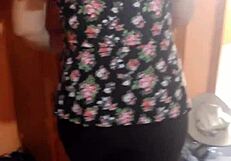 Nalgas de mi hermosa esposa en cuarentena me antojan todo el tiempo