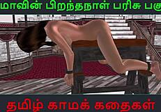 animated indian bhabhi solo fun with tamil sex story.