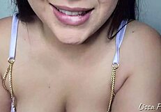 feeling the careless blowjob from my stepsister in pov