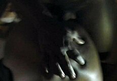 why is that skinny ebony girl bent over for doggystyle?