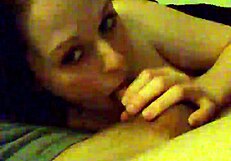 Amateur Couple Performs Intense Blowjob On Big Cock