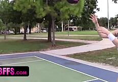 Bffs basketball team fucks horny coach