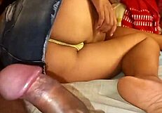 Secretly Masturbating While Watching Horny Stepmother's Amateurs Temptations