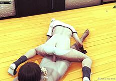 Sweet Student Playtime With Asian Charm